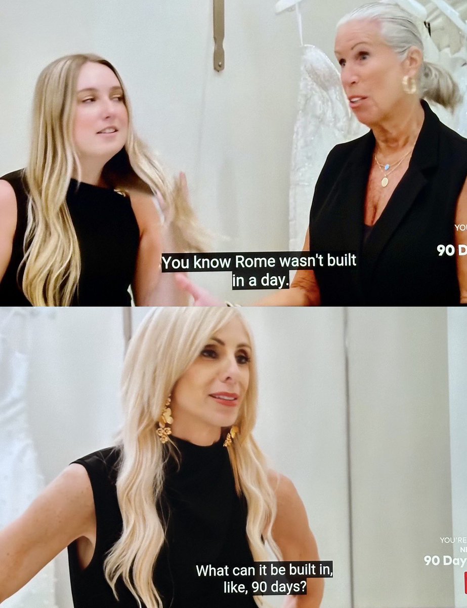 90DayCray's tweet photo. “Rome wasn’t built in a day”

“Can it be built in 90 days?”

💀🤣🤣🤣 #90dayfiance https://t.co/Ku1eGYXrWe