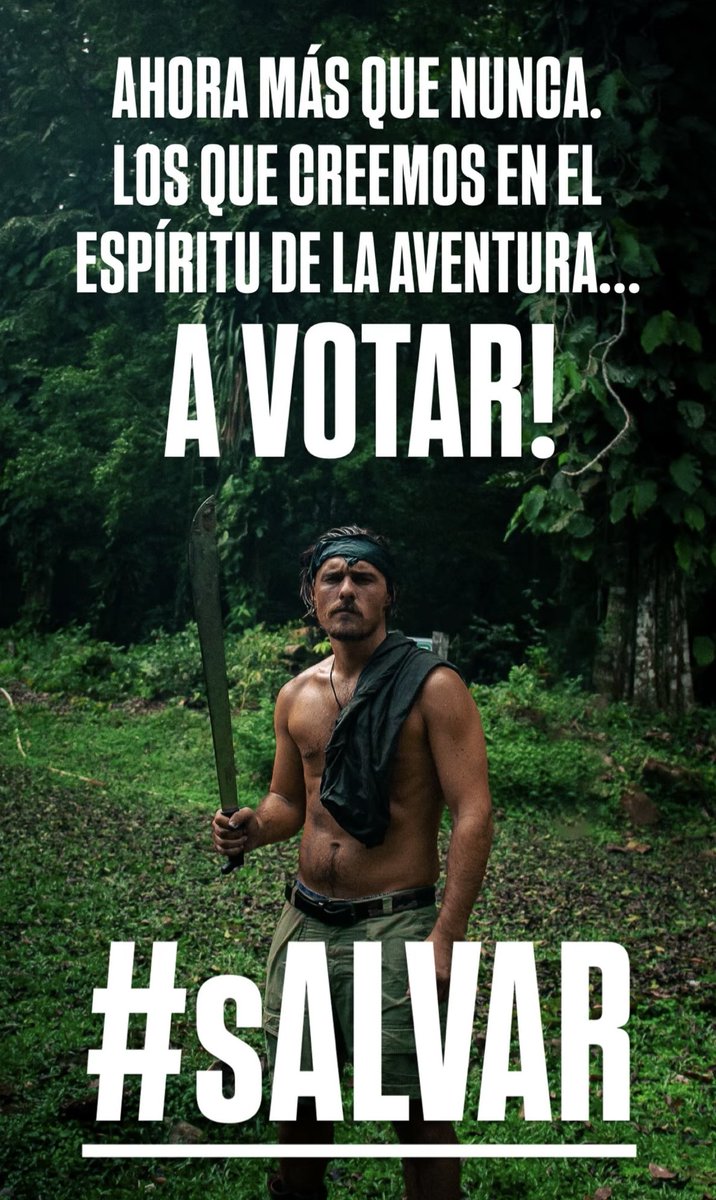🚨 ALVAR ESTÁ NOMINADO 🚨

Ha demostrado que no solo sabe sobrevivir, sino crear, construir y ser positivo siempre 🔥
Ahora nos toca a nosotros defender su aventura.

📲 VOTA PARA SALVAR A ALVAR en la app de Mediaset infinity
Que siga la aventura
 #sALVAR #sv2026 #tribualvar