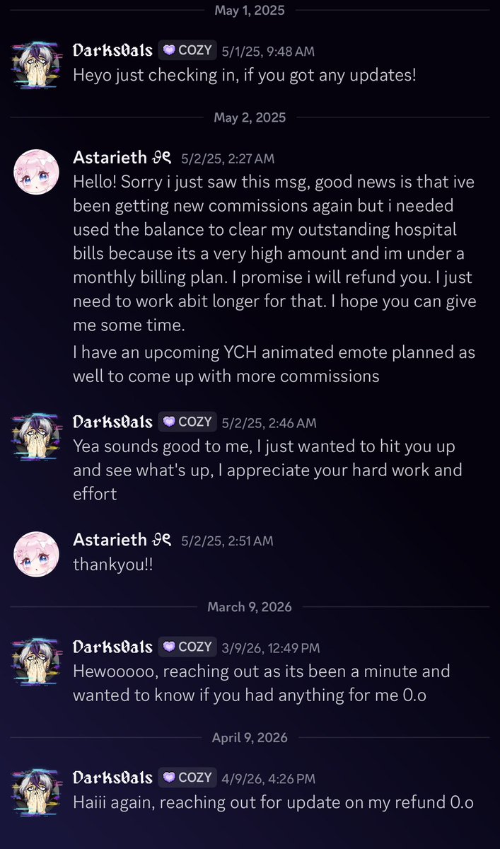 Darks0als ⛓️💜【Vtuber】🅲🆈🅱🅴🆁~🅳🅴🅼🅾🅽 tweet media