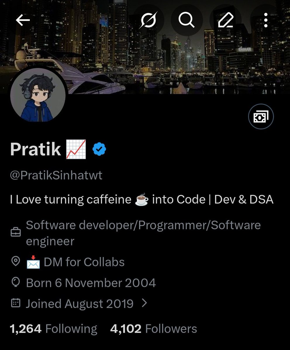 Pratik 📈 tweet media