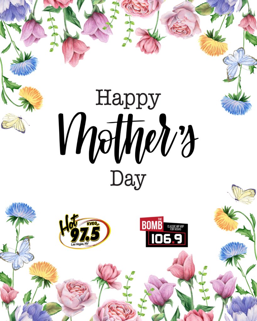 hot975vegas's tweet photo. Today we celebrate the woman who do it with all with love ❤️ Happy Mother’s Day 💐 https://t.co/tjyBaxOea0