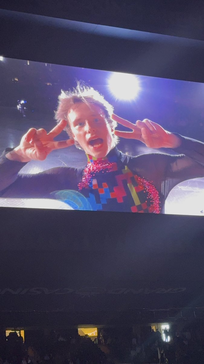 TheIliaSociety's tweet photo. Ilia Malinin during the finale of the 2026 Stars on Ice – U.S. show in Saint Paul, Minnesota today. https://t.co/eVSTbpf1E7