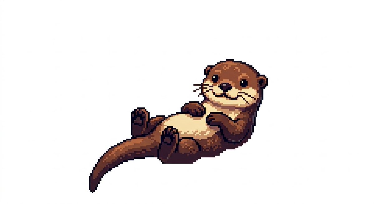useflowlyai's tweet photo. Meet Flowly's new mascot, the otter who will always be there to help you. https://t.co/aok6yv0tvx
