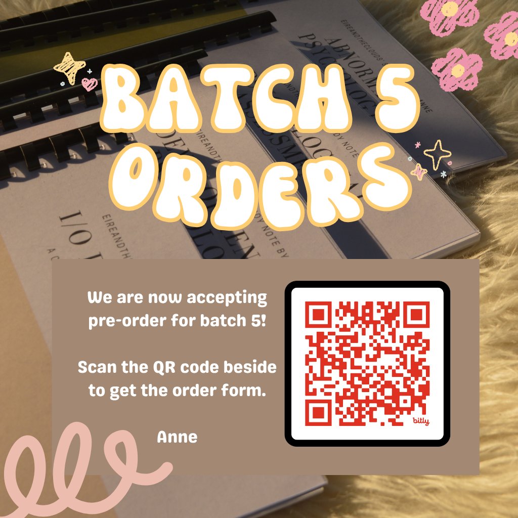 rpm_anne's tweet photo. we are now accepting pre-orders for 𝐁𝐀𝐓𝐂𝐇 𝟓 𝐎𝐑𝐃𝐄𝐑𝐒☁️

scan the qr code below or click the link to place an order!
pre-order link: https://t.co/Svu8vh8Pjv

#rpmtwt https://t.co/VYFacLpoYY