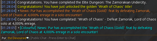 RsnPur's tweet photo. Reddit was right, the enrage update made it so all the noobs can easily get the 4k solo title https://t.co/YHD7EWePVg