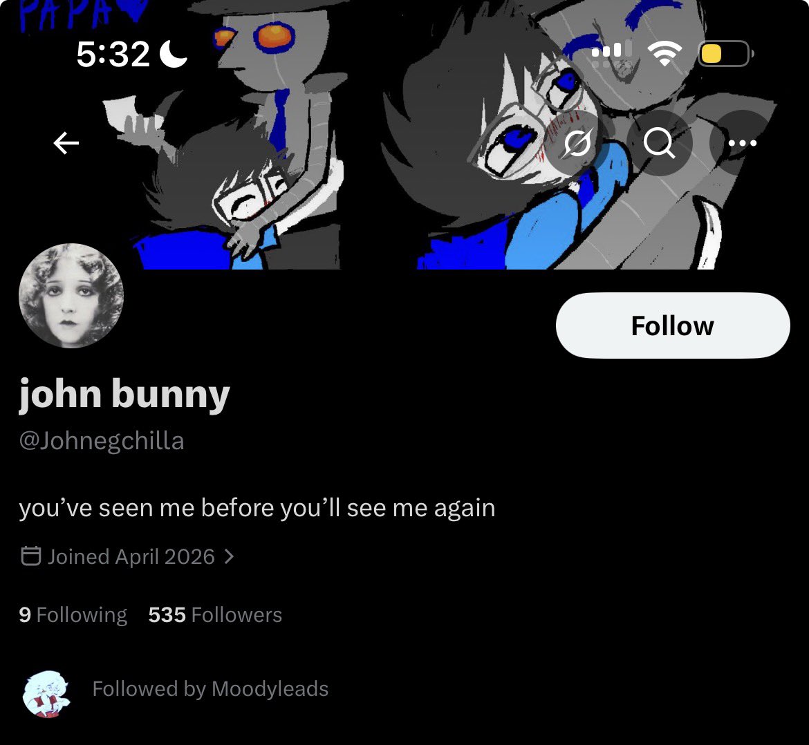 this is the same person who ships brojohn / dadjohn and made proship art btw
block and report them !!