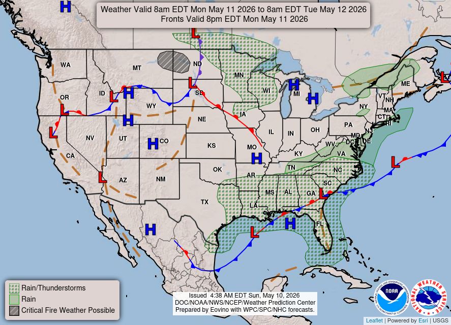 National Weather Service tweet media