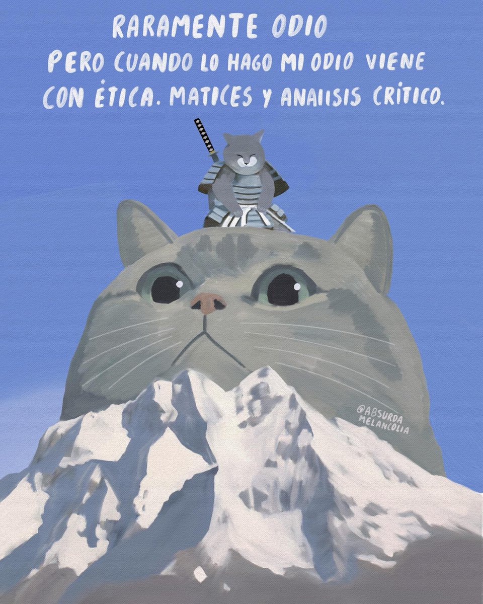 Absurdo Respaldo de Absurda Melancolía tweet media