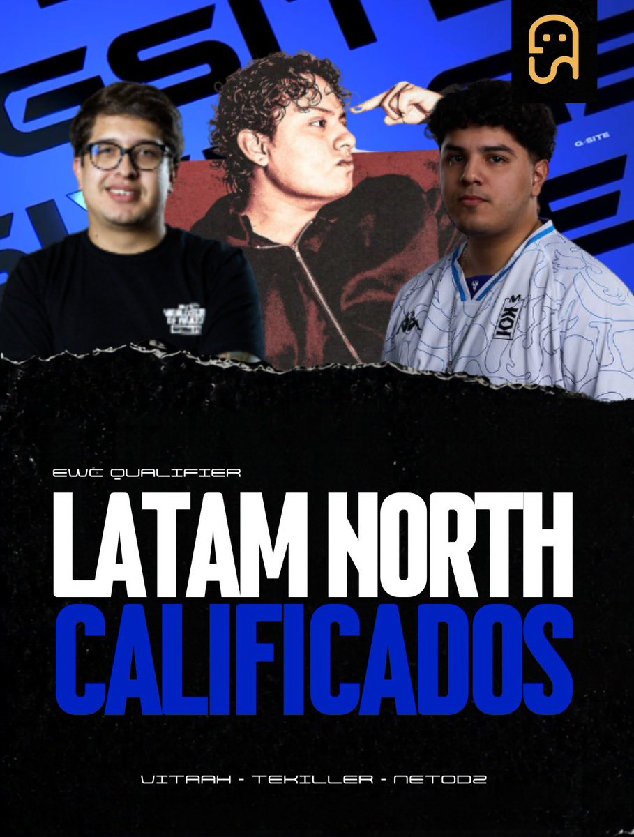 GSITEGG's tweet photo. TOP 2 LATAM NORTH CALIFICADOS👑

@Vitaah8, @TeKiller_, @vNetodz 

DIRECTO A EWC!🚨 https://t.co/Uq5kkRCRmJ