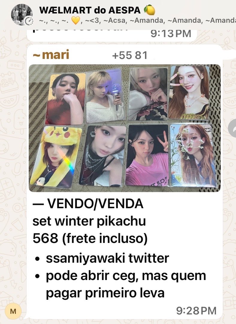 Vic 🖤 | VAI VER O AESPA & ENHYPEN tweet media