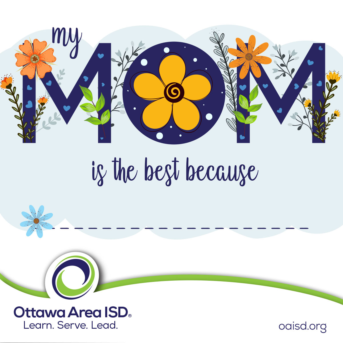 OAISD's tweet photo. To the women who love us, thank you for the sacrifices, the strength behind the scenes, and the love that shapes generations. Happy Mother's Day! https://t.co/06O1TsHnJp