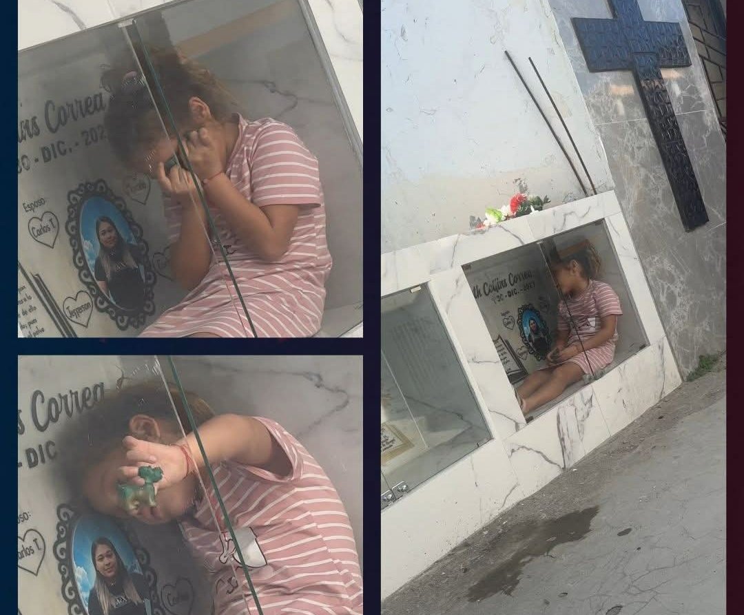 NIÑA CONMUEVE EN REDES; VISITÓ TUMBA DE SU MADRE PARA “JUGAR” CON ELLA

Una pequeña niña ha enternecido y conmovido a miles de personas en redes sociales luego de ser captada visitando la tumba de su madre, donde pasa momentos jugando, hablando y compartiendo como si aún pudiera