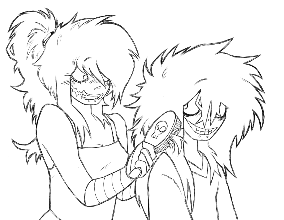 pill_swing's tweet photo. sketch wip #ninajeff #creepypasta https://t.co/7UbgNUvLpM
