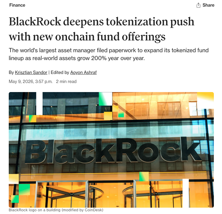 bouncebit's tweet photo. BlackRock is expanding its onchain fund lineup.

BounceBit has already been building with BUIDL as part of BounceBit Prime.

As more institutional funds move onchain, we will keep exploring how they can power yield, collateral, and capital efficiency. https://t.co/hOJDrGQSFY