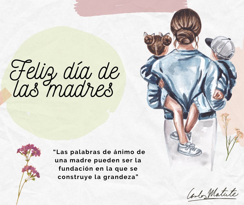 Felicidades a todas las madres en su día. Gracias por su dedicación, fortaleza y compromiso diario nos inspiran a ser mejores.
