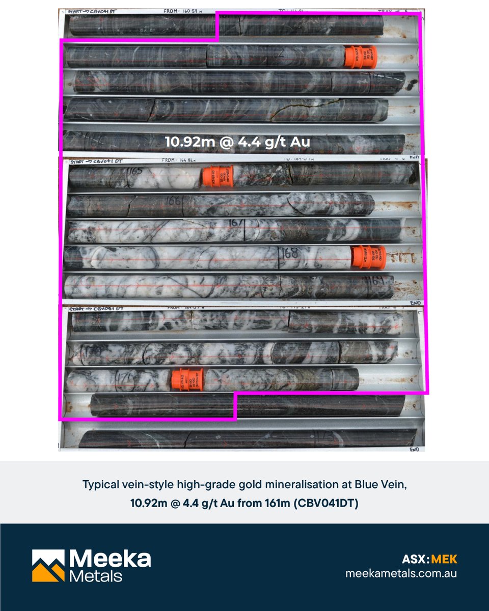 MeekaMetals's tweet photo. Verification of historical drilling is underway at Mt Holland, where $MEK will acquire various Mining Tenements, to facilitate the conversion of non-2012 JORC Mineral Resources to 2012 JORC standard.

Blue Vein, Bushpig &amp; Razorback deposits are priority
https://t.co/ac96q5zBIO https://t.co/zQxCPBSfK0