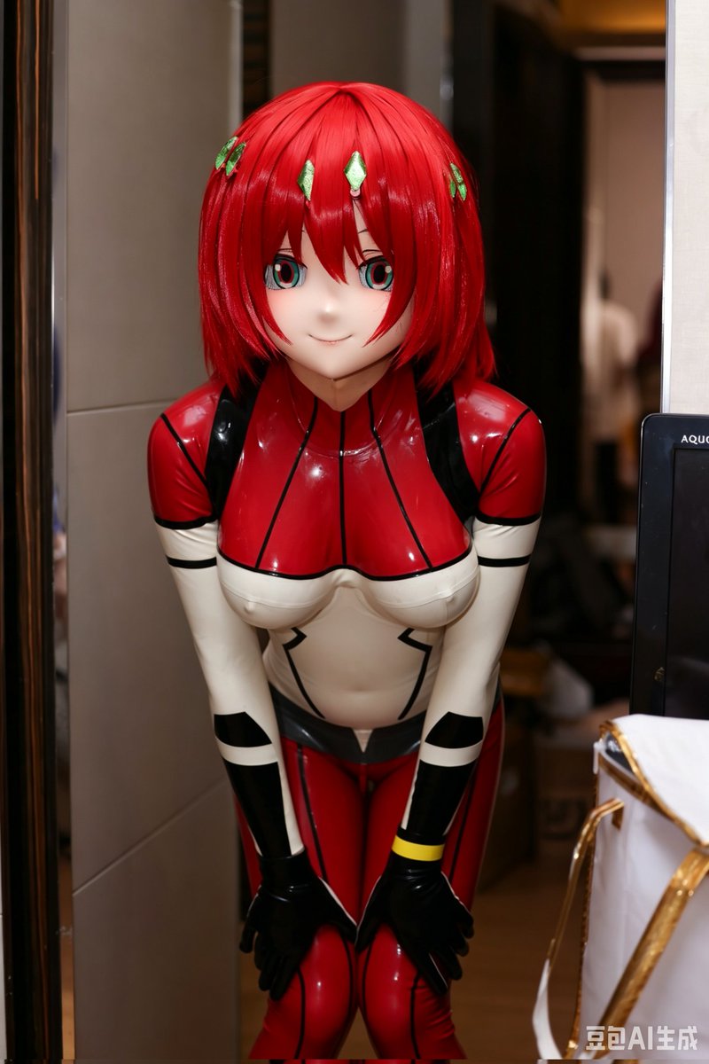 Callicantzaros1's tweet photo. 加工後(1/2) #kigurumi #latex #着ぐるみ #プラグスーツ #マチュ https://t.co/raCkdyIirf
