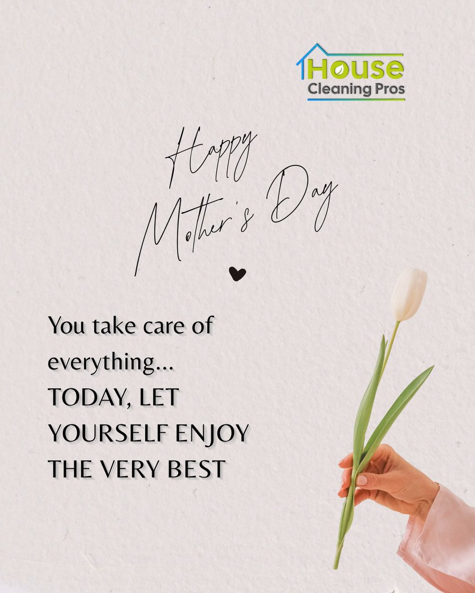 HouseCleaningPr's tweet photo. Today is for her 
Happy Mother’s Day https://t.co/rHPnkEBLiI