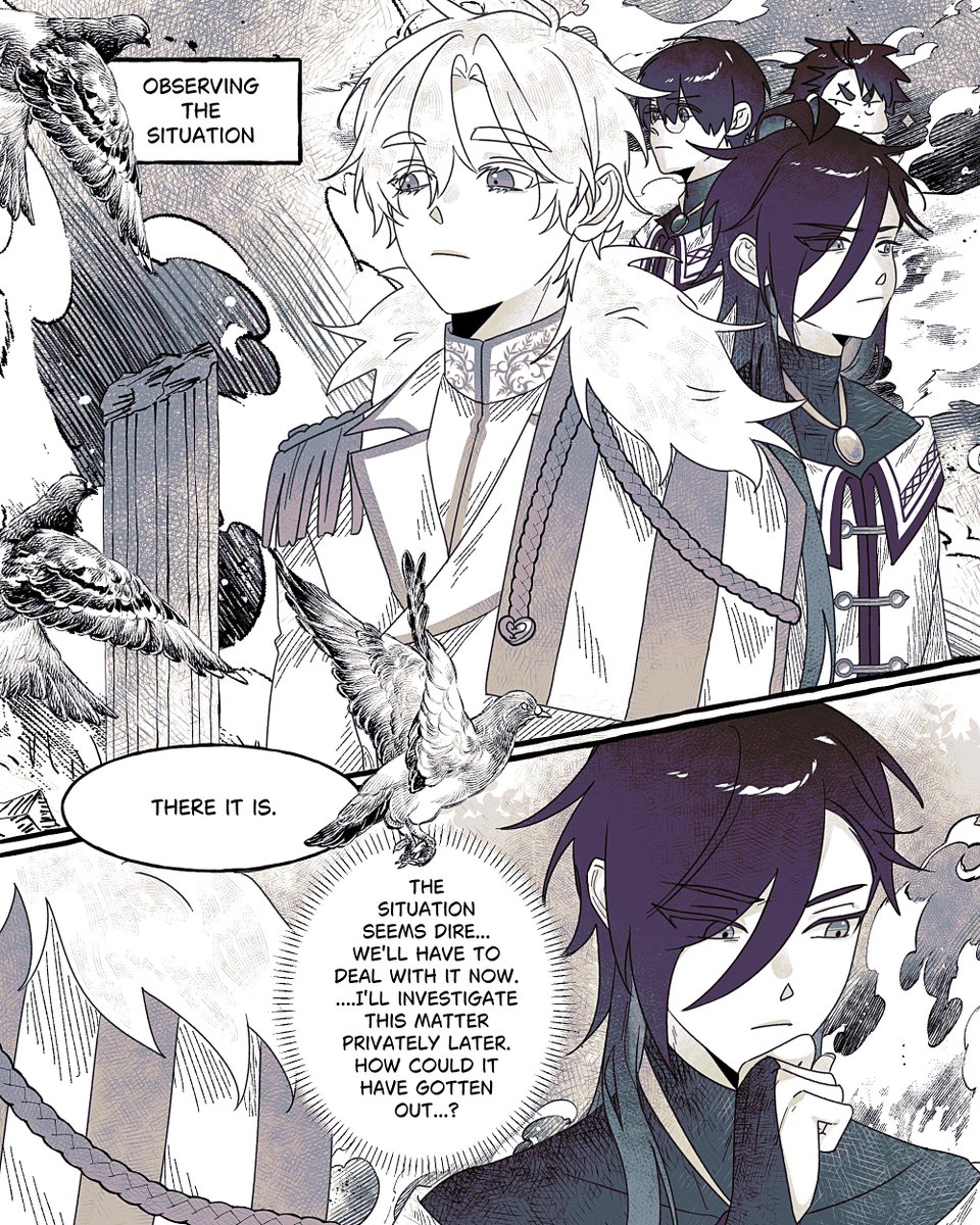 Haruukano's tweet photo. The Hero Is a Little Odd! ⚔️ Chapter 3
Careless Tactics #HeroAdvisorBL
(1/7) https://t.co/fvTkNOmjBM