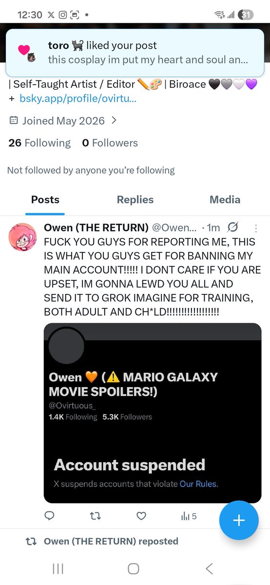 Olivia 🍉@ anime north :) tweet media