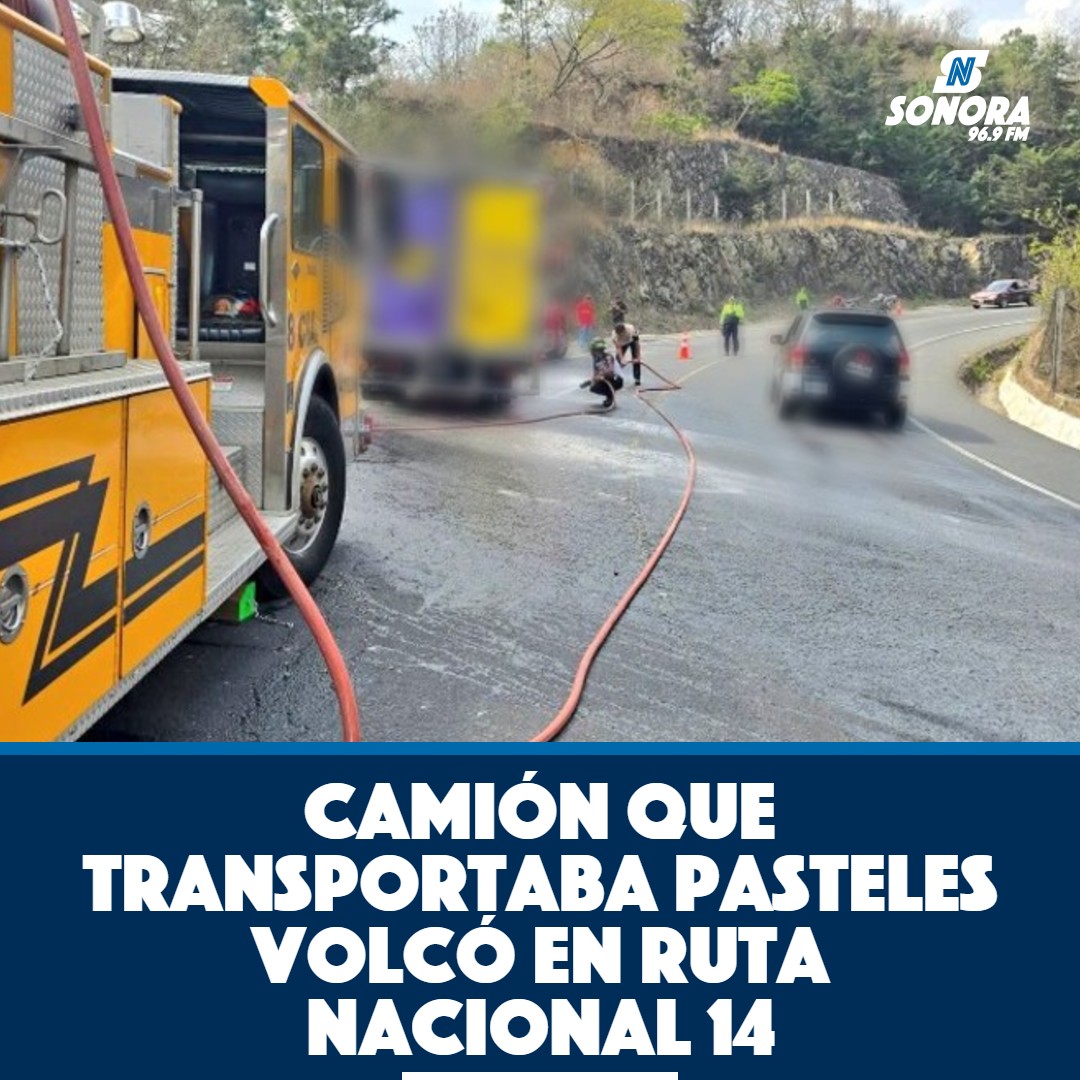 🚨Camión que transportaba pasteles volcó en Ruta Nacional 14
➡ bit.ly/4tufJbw