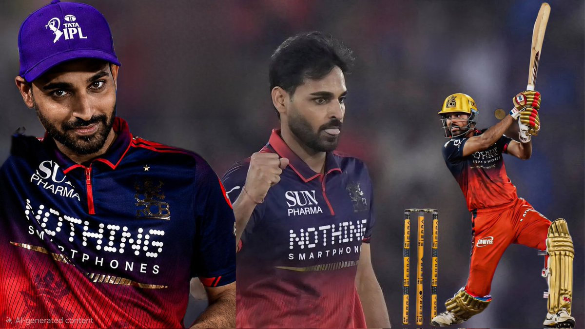 Apurbjain's tweet photo. Purple cap loves to see Bhuvi coming 💜
#PlayBold  #ನಮ್ಮRCB  #IPL2026  #RCBvMI  @RCBTweets https://t.co/IT5wf1FU5I