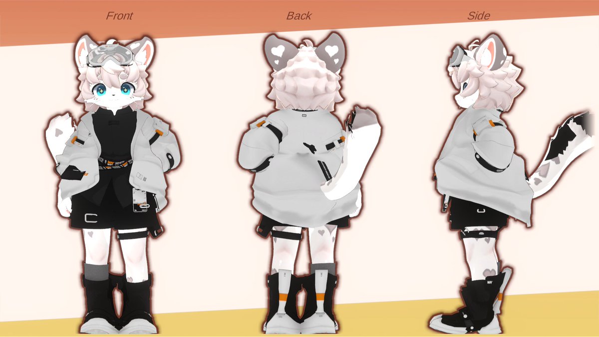 おととい購入したChezzPuffくんにまめひなたの服着せてあげた