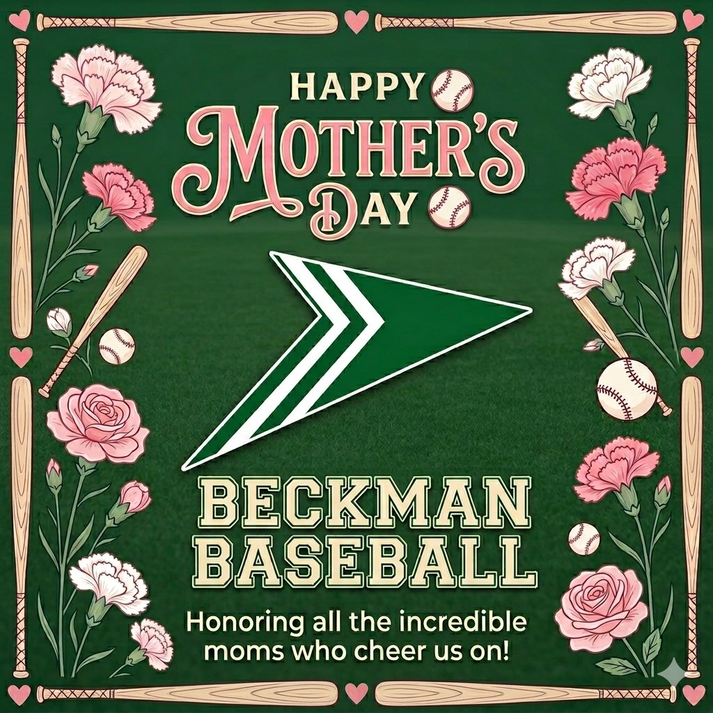 Beckman_BSB's tweet photo. Happy Mother's Day to all of the great baseball moms out there! https://t.co/uhlENF8E5Y