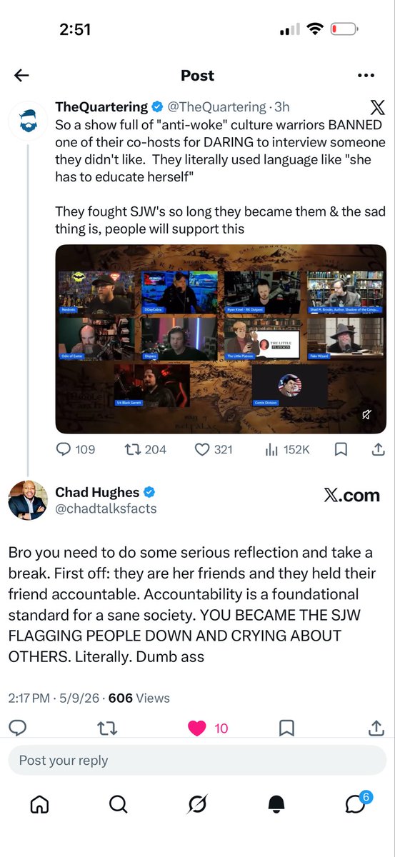 Chad Hughes tweet media