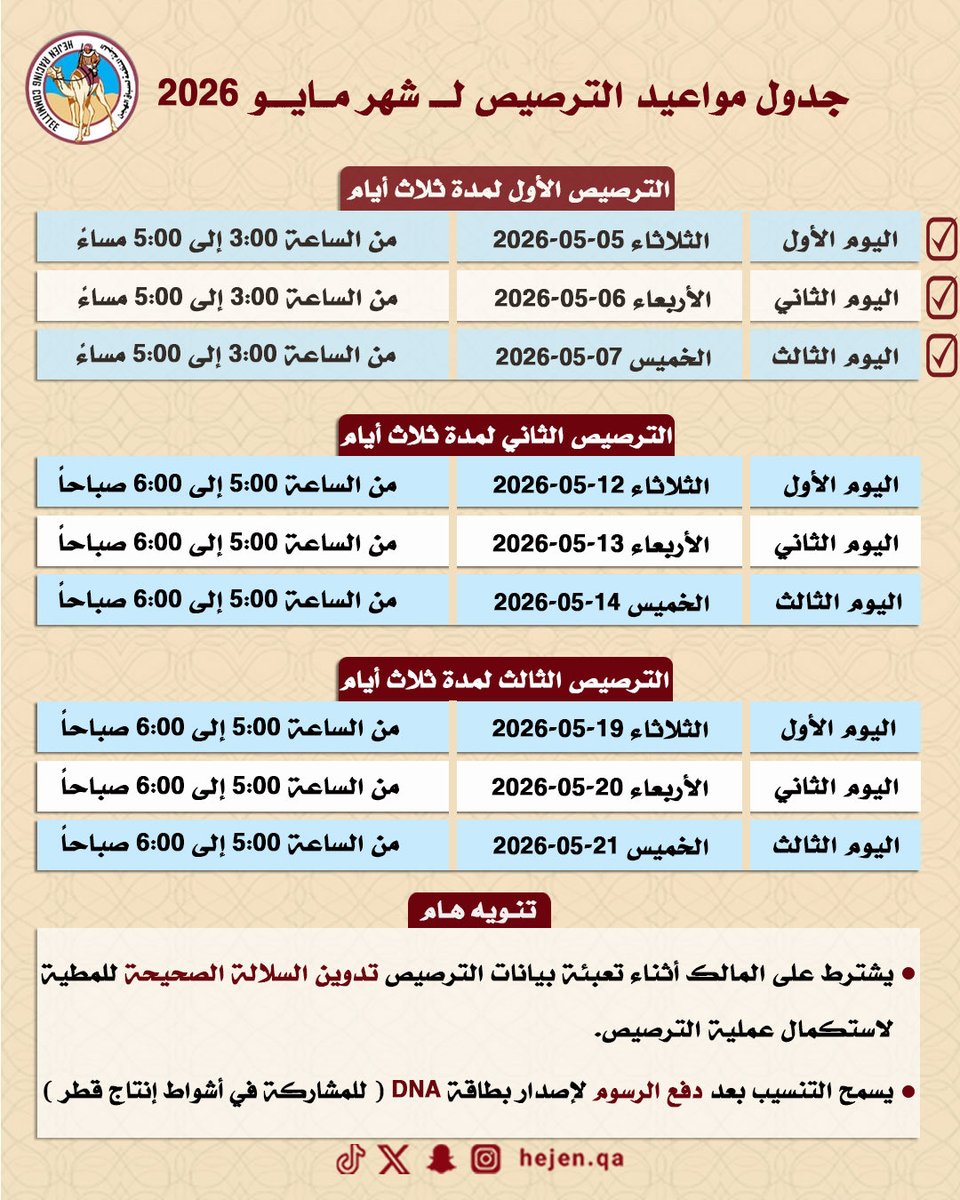 HejenQa's tweet photo. #اللجنة_المنظمة_لسباق_الهجن 
#قطر #الشيحانية https://t.co/eWdIB2lyYv