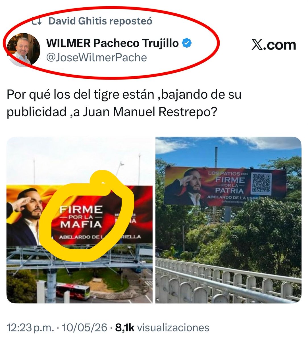 Debo admitir que no me imaginé que este par de sujetos fueran tan patéticos y que su estatura moral fuera la misma de una cucaracha. ¡Qué bajo puede caer alguien sin dignidad!
