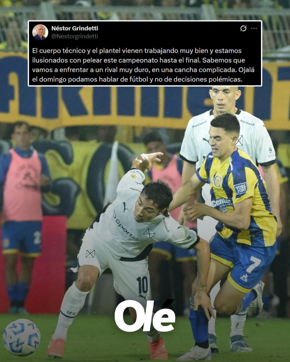 Diario Olé tweet media