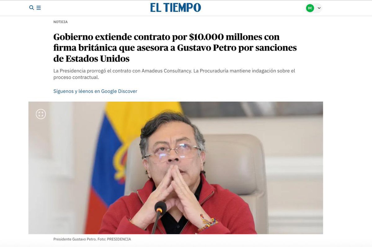 María Fernanda Cabal tweet media