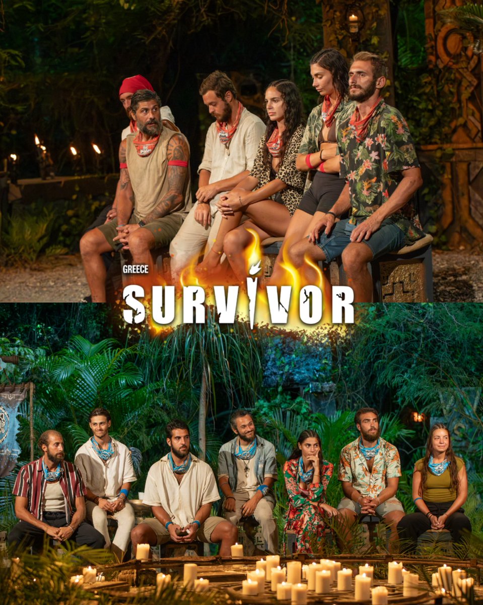 SurvivorGreece's tweet photo. Το Συμβούλιο του νησιού 🔥#SurvivorGR https://t.co/3uG0Jmju6D
