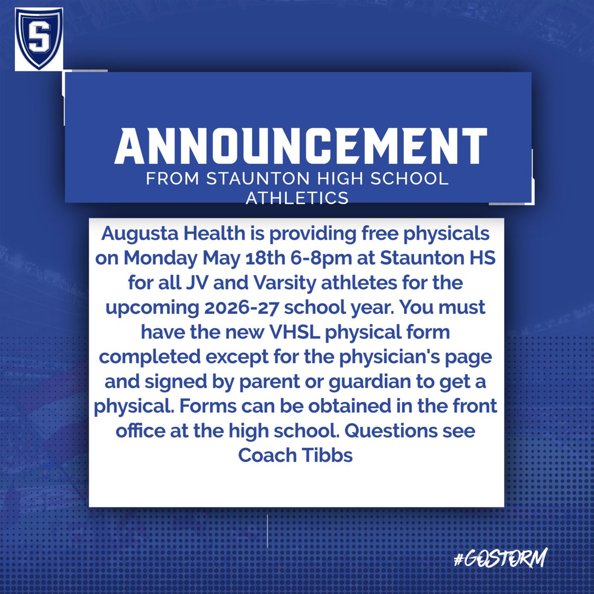 Staunton High School tweet media