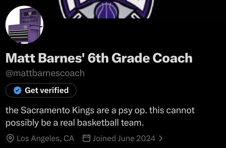 Matt Barnes' 6th Grade Coach tweet media