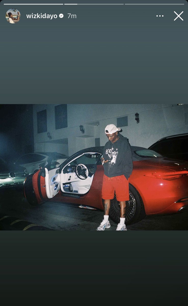 Ms_Fej's tweet photo. Via Wizkid’s IG story❤️ https://t.co/hryMMlnY0z