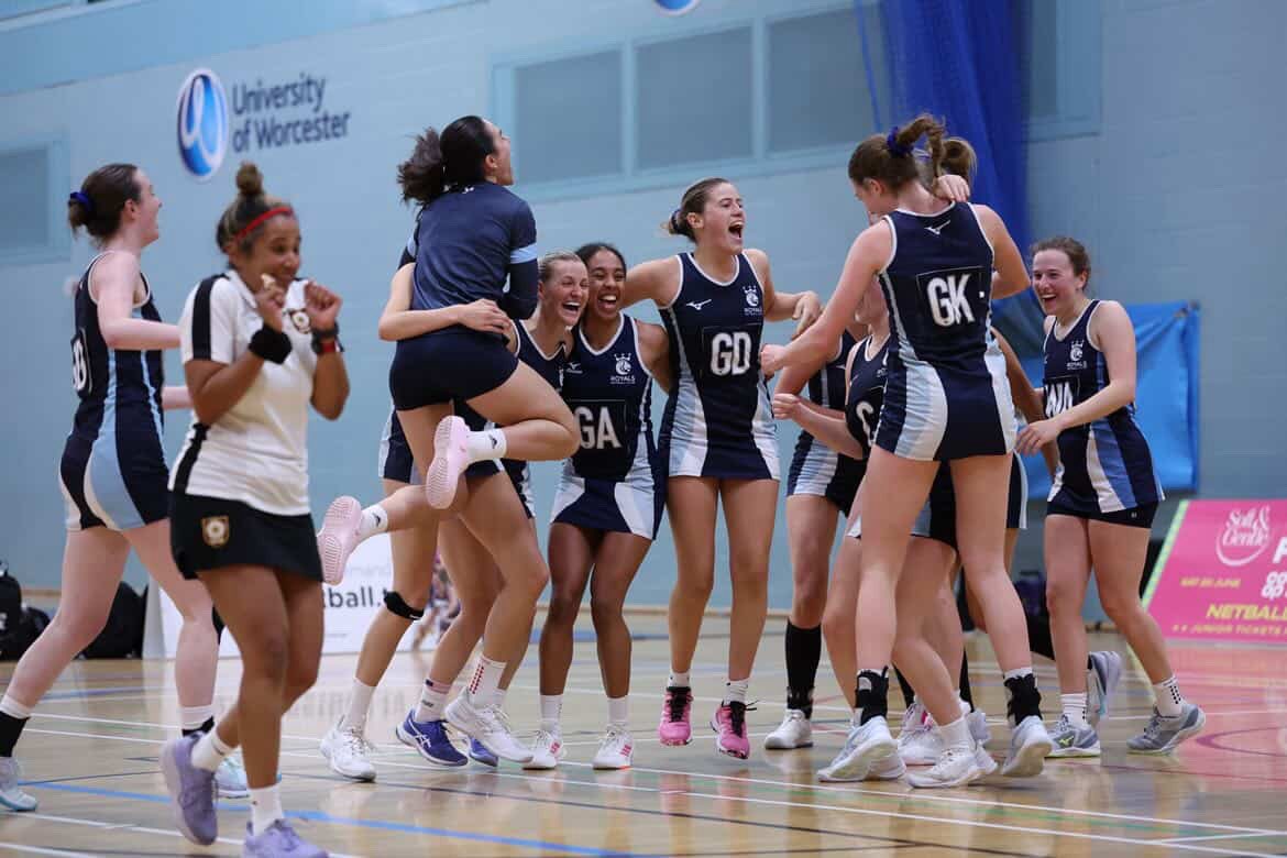 RoyalsNetball's tweet photo. Our first time participating in @EnglandNetball National Prem Play Offs and our Royals Senior Team have qualified for a place in National Prem! We are so incredibly proud! One of the greatest achievements in our clubs history 💙 https://t.co/FjdgyJ04dE