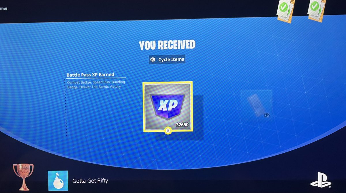 Hari2Matthew's tweet photo. #Fortnite #PlayStationTrophy 🏆 Gotta Get Rifty Complete Rifty Business Bronze #PSScreenshot #PS5Share https://t.co/GGpXy6DsD5