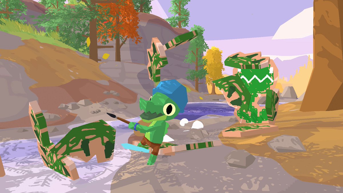 Froppsie's tweet photo. @KaggyFilms lil gator game! it's only around a 5 hour adventure, but such a treasure of a time. https://t.co/Vie6iHL8cL