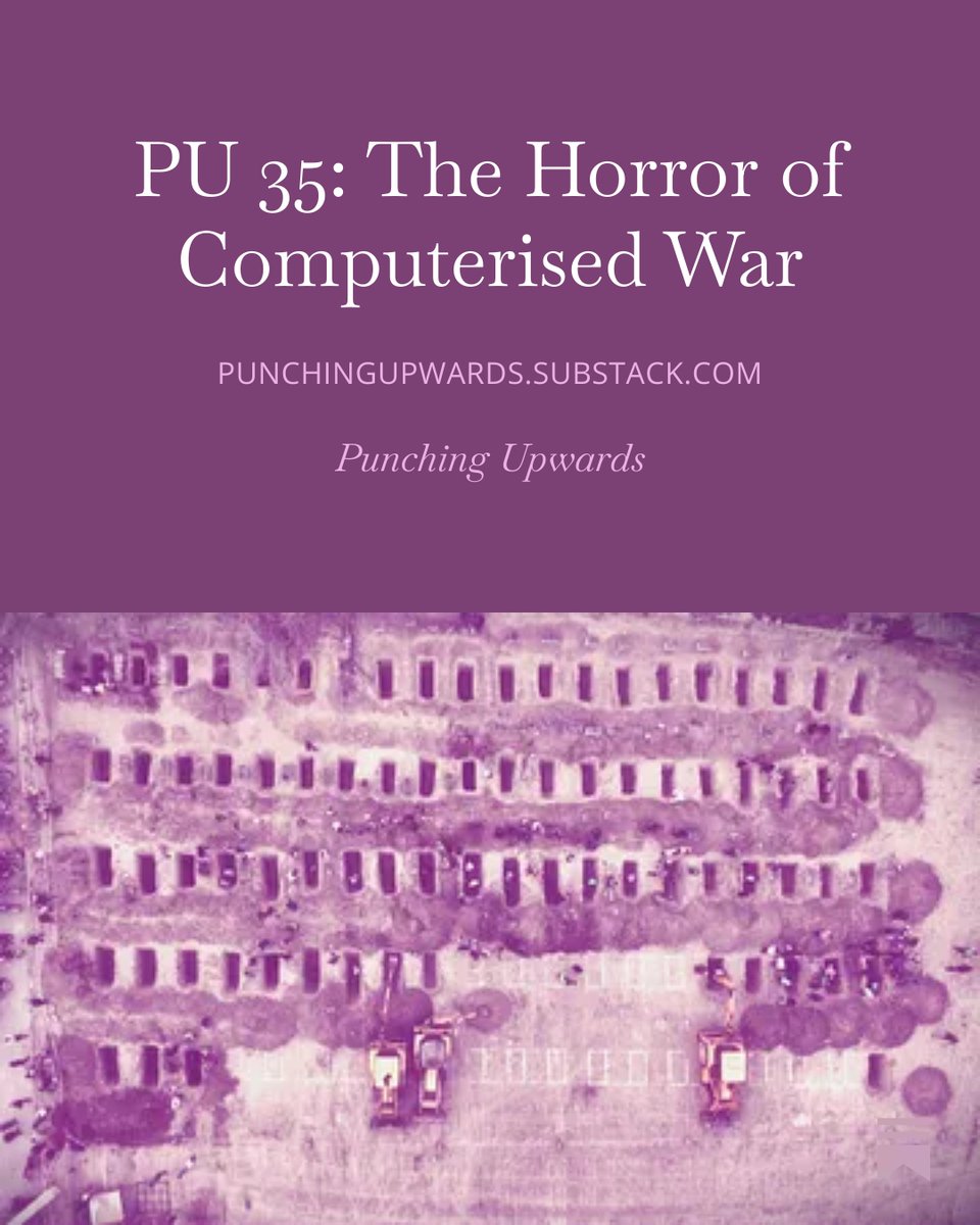fabsh's tweet photo. 🎧 Podcast: The Horror of Computerised War

How the Pentagon switched decision making from humans to machines. And what it means for the future that computers now decide who lives and dies.

https://t.co/6svMeea5BL https://t.co/XXfh2FPNFx