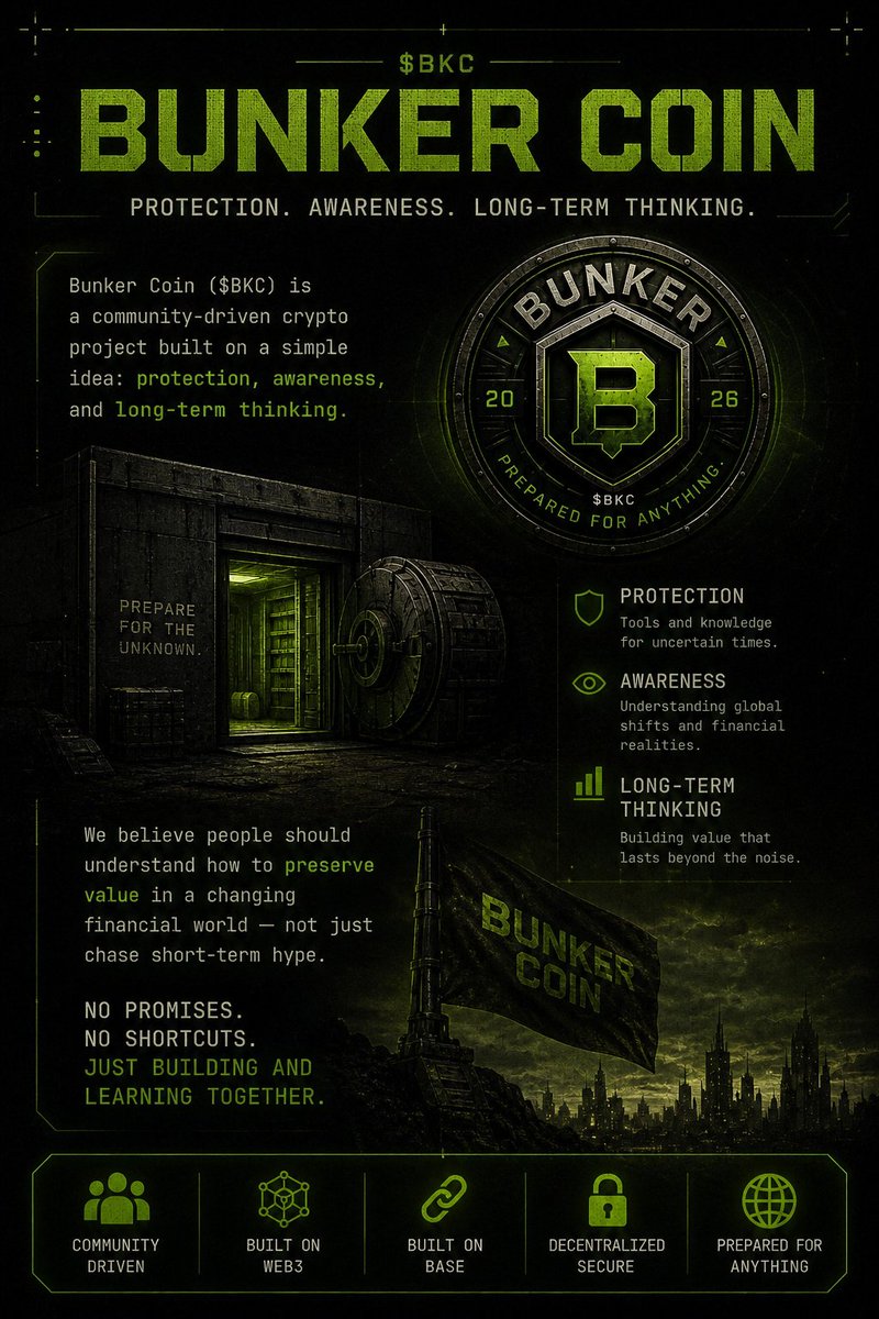 Bunker Coin Official tweet media
