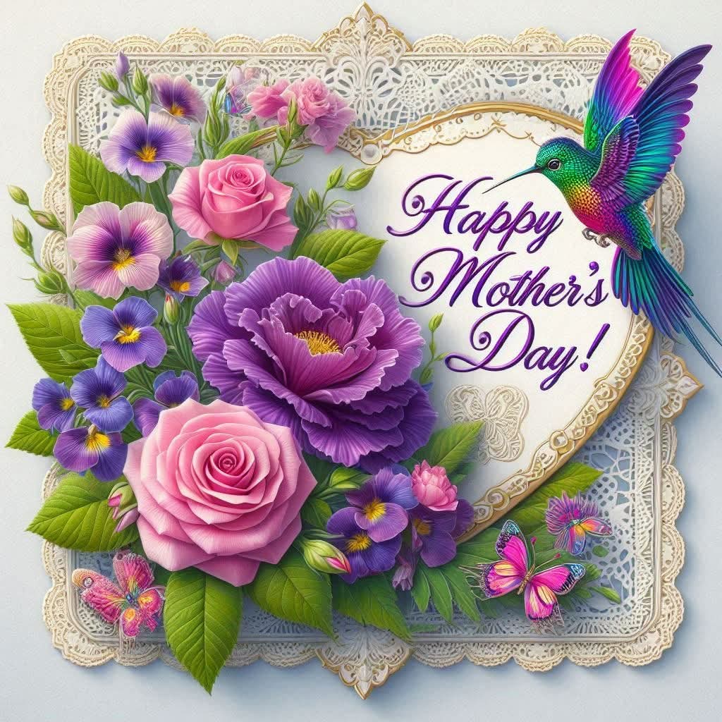Angelsdaughter5's tweet photo. Happy Mother's Day to all the Moms, Step Moms, Adoptive Moms, Foster Moms, Grandmoms, Single Dads, and all of the Mother figures out there!
Have a Great Day, Beautiful Souls! 💖 https://t.co/TDDOPEEidZ