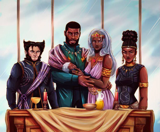 The Wakandan Royal Family tweet media