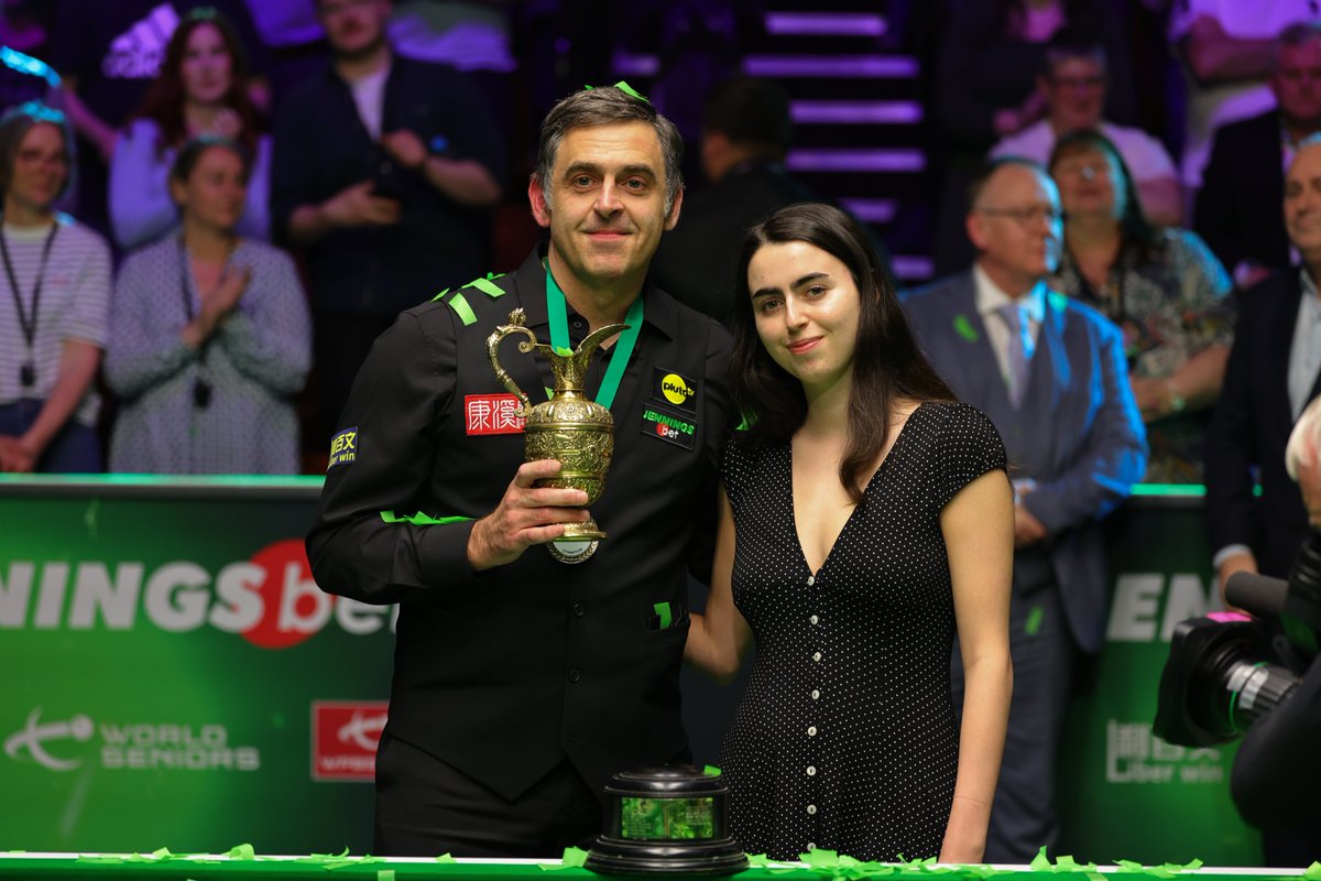 IntitalZ's tweet photo. 2026 World Seniors Championship
Winner
Ronnie O'Sullivan https://t.co/OqnhsLINsq
