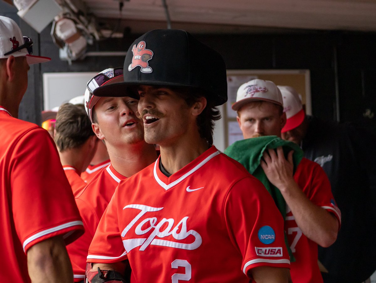 WKU_Baseball's tweet photo. Hype us up @AustinHaller9 😤👏 https://t.co/TotyfUEl6e