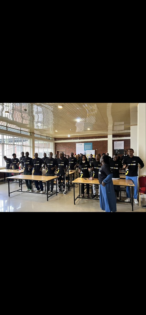 aipi_ict_rwanda's tweet photo. Proud to celebrate the graduation of the Champions Of Change cohort at Hanga Hub Rubavu! These young changemakers completed Digital Literacy Training by DBI, under the Rwanda ICT Chamber &amp; Bitmi/AIPI for All project opening doors to digital inclusion &amp; employability. https://t.co/3y9P0z7l54