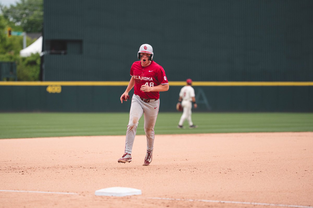 OU_Baseball's tweet photo. seven-run seventh got us feeling like 🔥 https://t.co/MVXocLiWqf