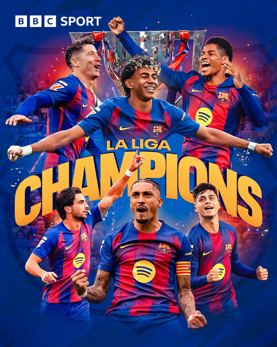 BBCMOTD's tweet photo. Barcelona are champions of Spain with an El Clasico win over Real Madrid!🏆👏🇪🇸 https://t.co/jCjxZT72A6