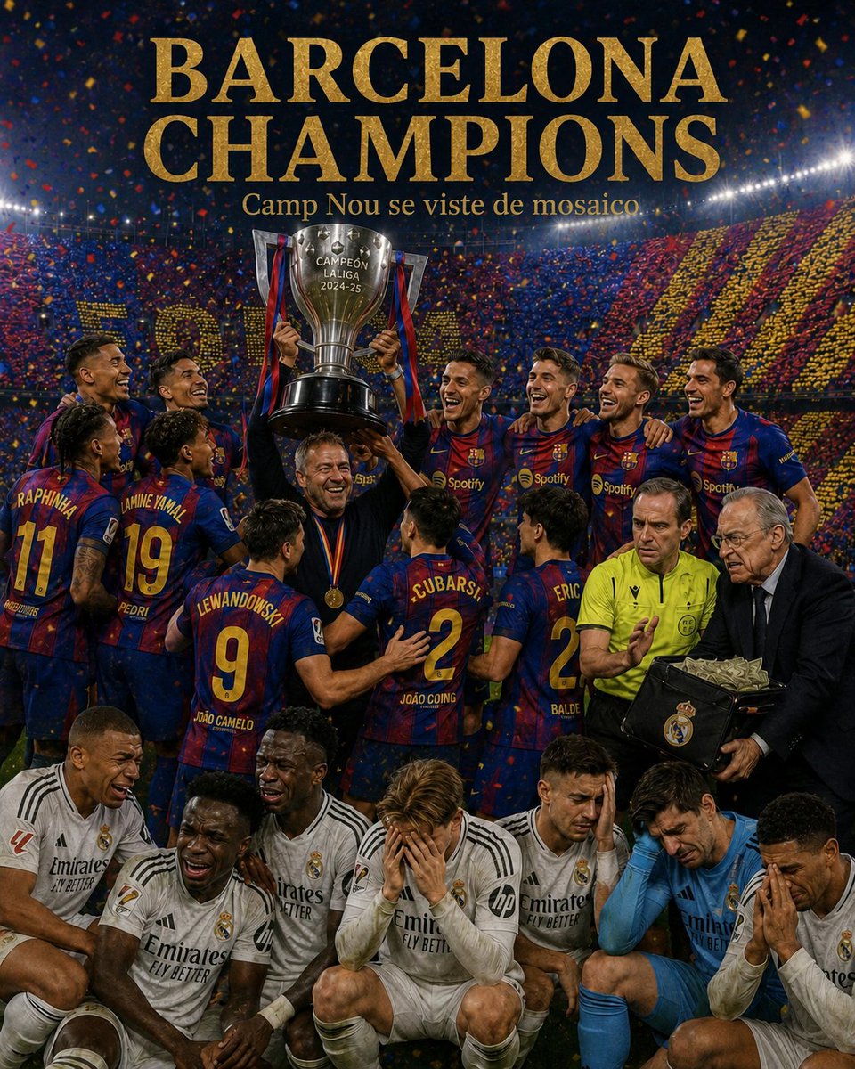27_abobker's tweet photo. @forcabarca_ar ألف مبرووووووك يا كتلان 
رغم الظلم التحكيمي والمافيا التي نواجهها ،رغم الظروف والحالة المادية الصعبة وعدم وجود تدعيمات،بكل هذي الاصابات ،رغم أن الجماهير كانت ضد فليك وطالبت بإقالته ، رغم انه فريق مراهقين ، الليغا ال29 ،والثانية على التوالي ،إنجاز عظيم وبإذن الله القادم أفضل 💙❤️ https://t.co/Hvbr6rQj6n